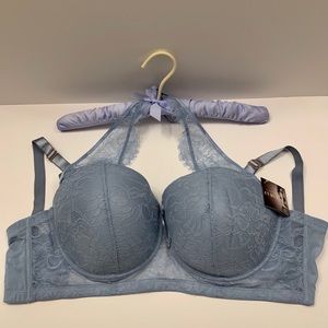 Smart&Sexy Muted Blue Lacy 38DDD Sexy Bra